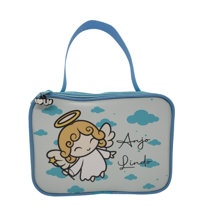 NECESSAIRE MALETA ANJO AZUL