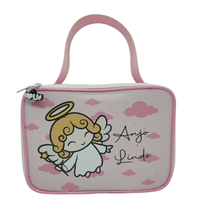NECESSAIRE MALETA ANJO ROSA