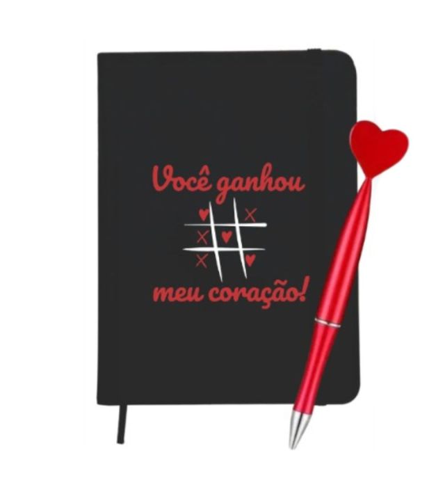 MOLESQUINE + CANETA VOCÊ GANHOU