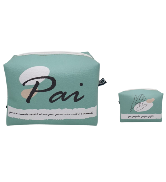 NECESSAIRE BOX M PAI PARA O MUNDO