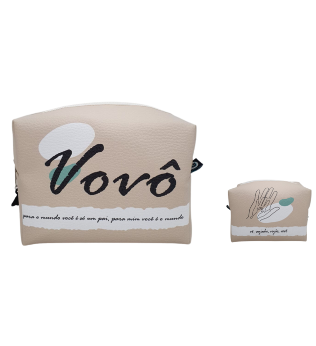 NECESSAIRE BOX M VOVÔ PARA O MUNDO