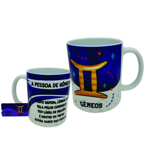 CANECA GÊMEOS SIGNOS