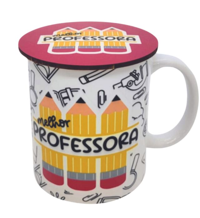 CANECA + ABAFADOR MELHOR PROFESSORA