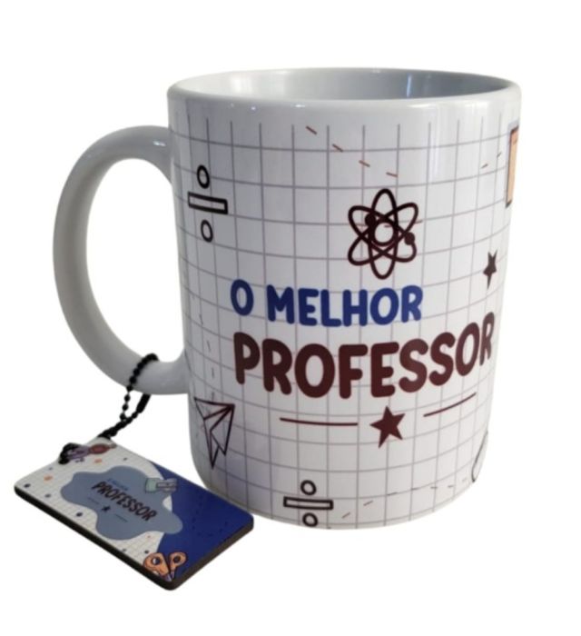 CANECA + CHAVEIRO MELHOR PROFESSOR