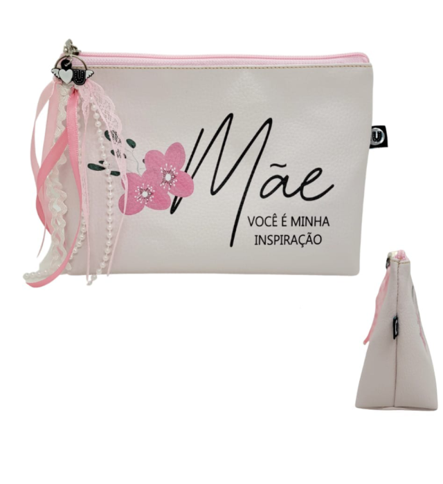 NECESSAIRE TRAPÉZIO G MÃE INSPIRAÇÃO