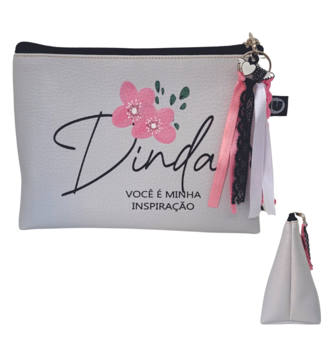 NECESSAIRE TRAPÉZIO G DINDA INSPIRAÇÃO