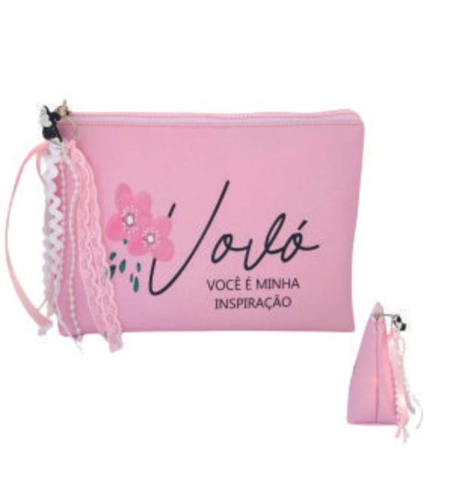 NECESSAIRE TRAPÉZIO M VOVÓ