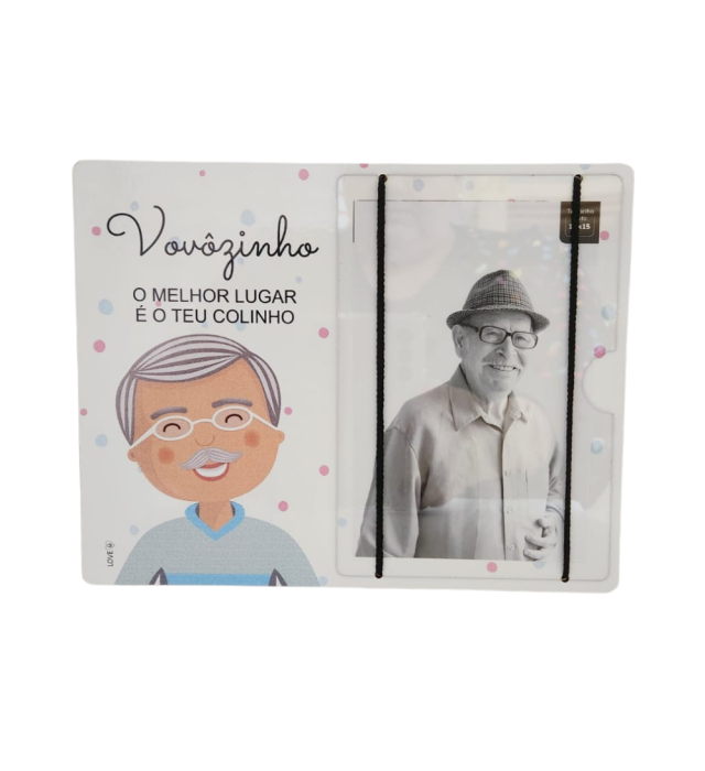 PORTA RETRATO VOVOZINHO COLINHO