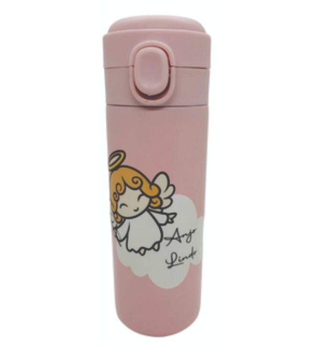 GARRAFA TÉRMICA ROSA ANJINHO