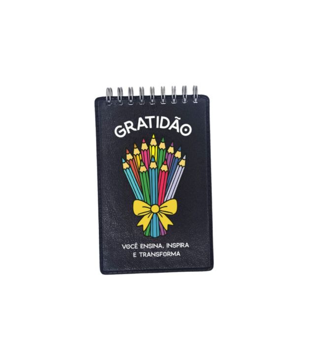 BLOCO ANOTAÇÕES GRATIDÃO PROF