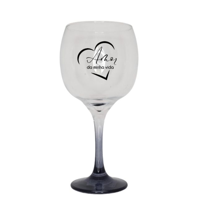 TAÇA DE GIM AMOR DA VIDA