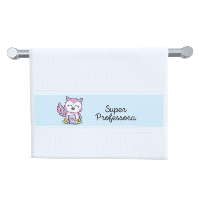 TOALHINHA SUPER PROFESSORA