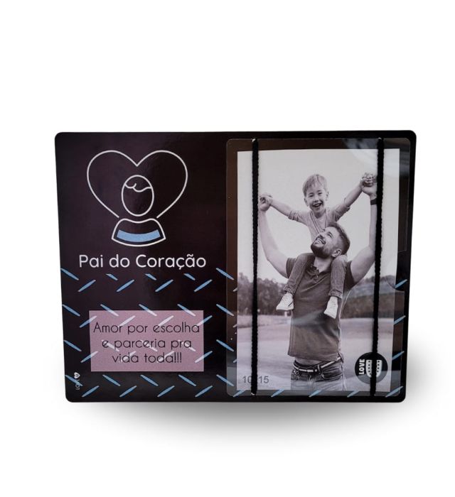 PORTA RETRATO PAI DO CORAÇÃO