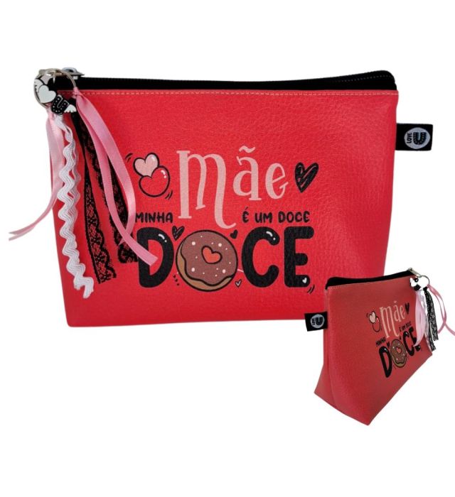 NECESSAIRE TRAPÉZIO M DOCE DE MÃE