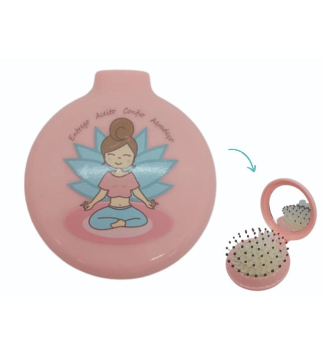 ESCOVA CABELO PORTÁTIL YOGUE-SE